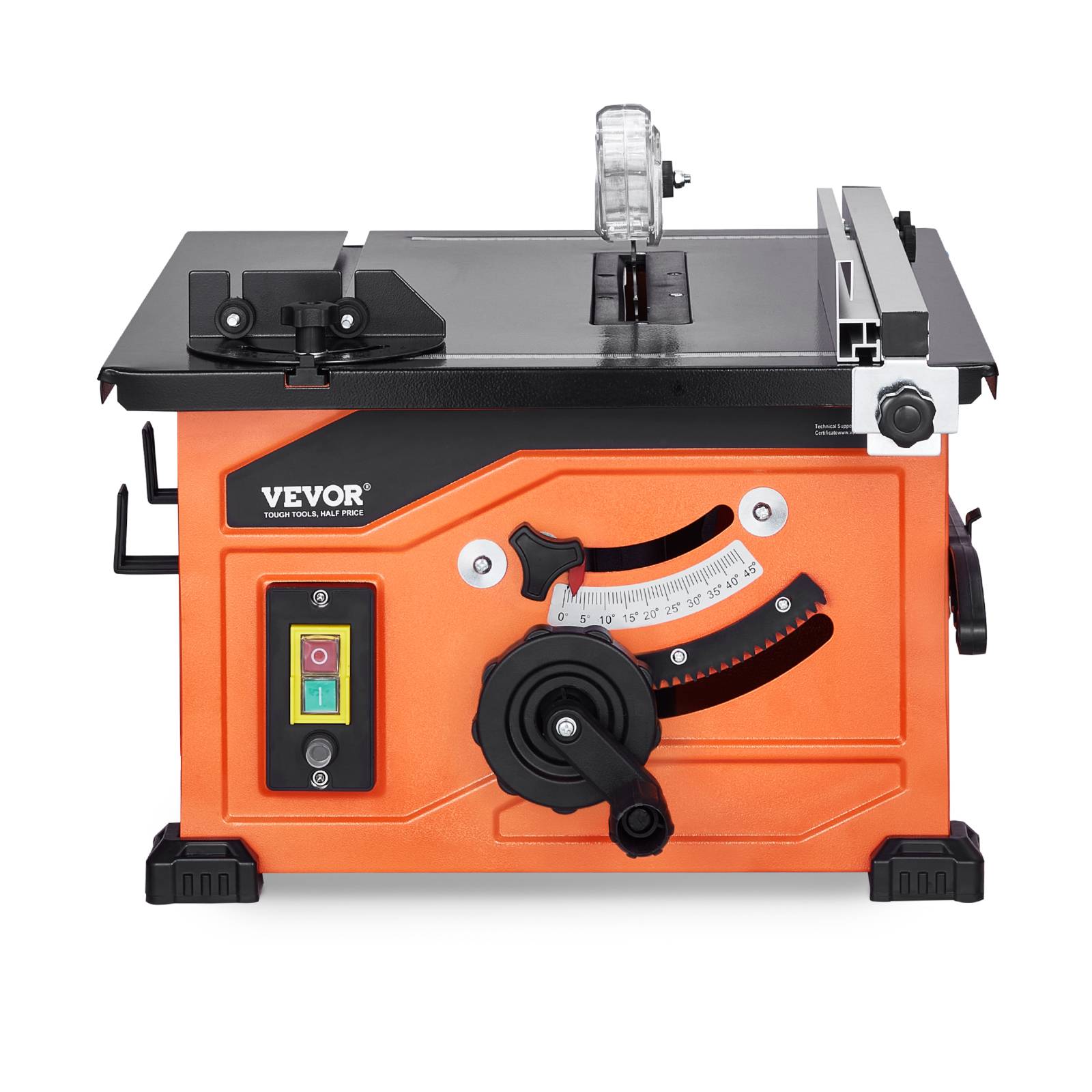 Vevor - VEVOR Scie circulaire sur table 210 mm compacte portable 1200W, capacité coupe max 225 mm. - Image 1