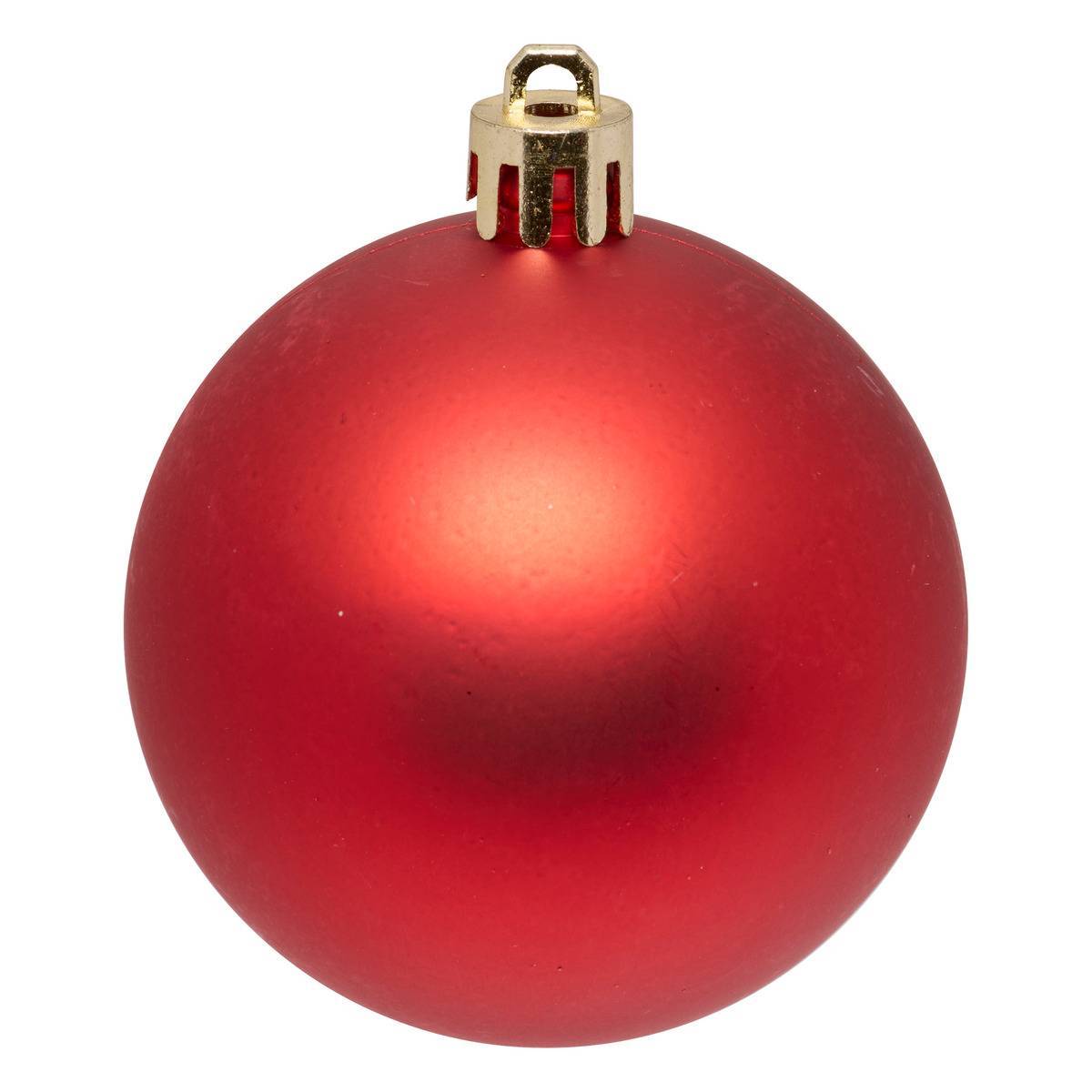 Fééric Lights & Christmas - Kit de 44 boules de Noël rouges - Feeric Lights & Christmas - Image 3