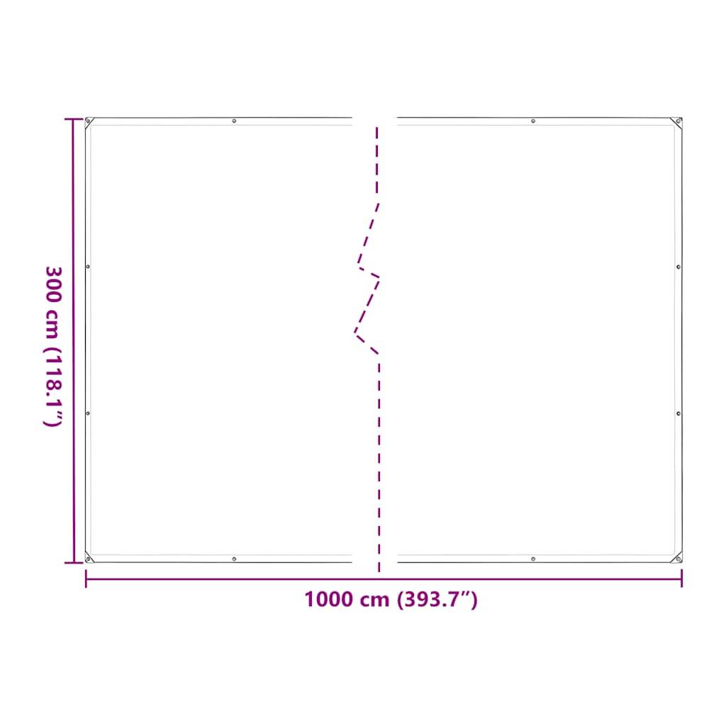 Vidaxl - Housse de protection plantes avec œillets 3x10 m polyéthylène vidaXL 3308693 - Image 3