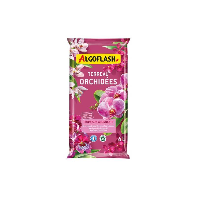 Algoflash - Terreau Orchidees 6l Algoflash. - Atorch6n