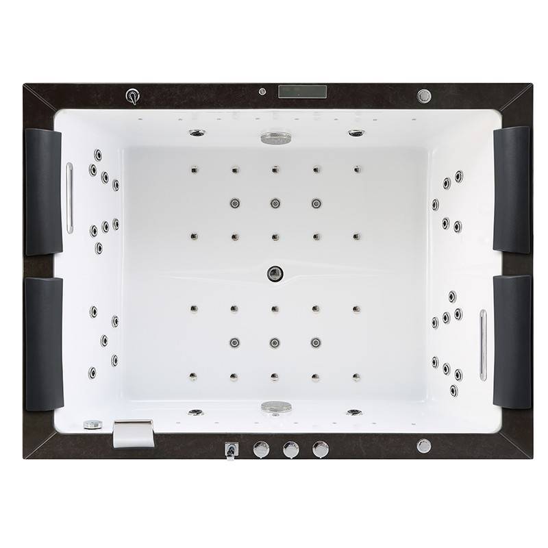 Baignoire balneo Thérapeutique ALTESS DUO BLACK 2 à 4 places ARCHIPEL® - 190x140 - Image 5