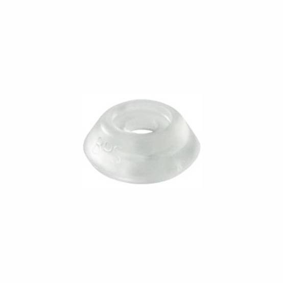 MK PC DIAMONDS vis galvanisées M5 x 40 mm pour métal avec rondelle d'étanchéité transparente, pour revêtement en polycarbonate, 50 pièces - Image 2