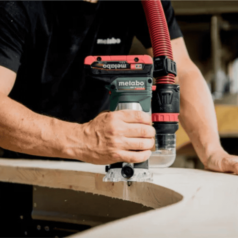 Metabo - Affleureuse 18V (Solo) FMV 18 LTX BL 8 en Metabox - METABO 601742840 - Image 4