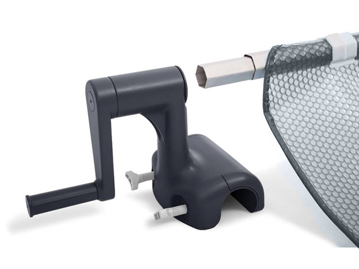 Enrouleur + Bâche à bulles pour piscine tubulaire rectangulaire 7,32 x 3,66 m - Intex - Image 4