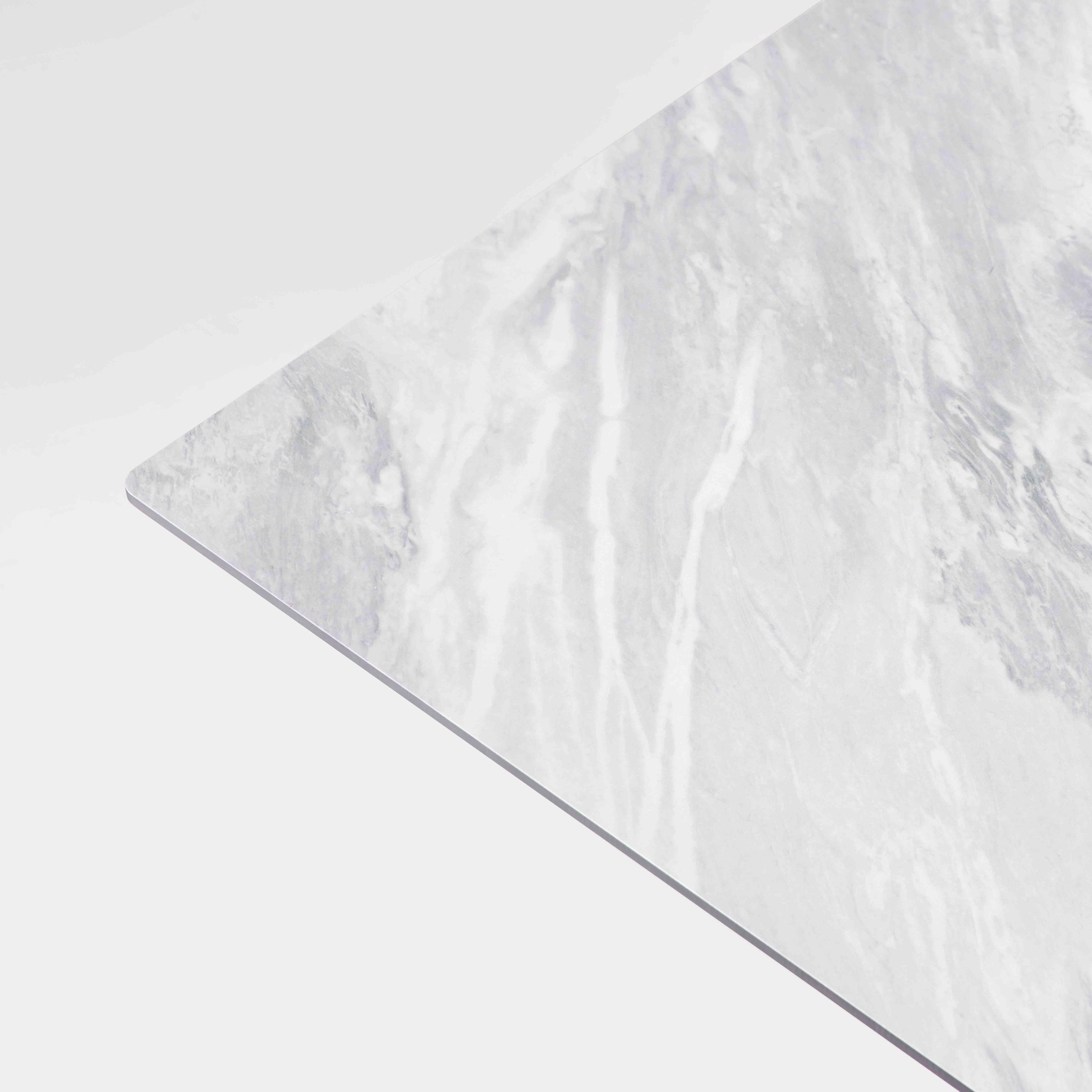 Oviala - Plateau de table stratifié 60x60 cm marbre Opéra - Oviala - Image 5