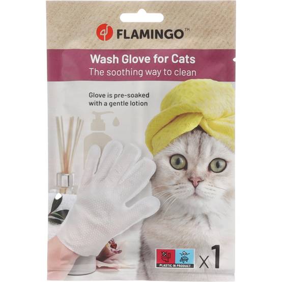 Gant de toilette Propy imbibé pour chat - Image 1