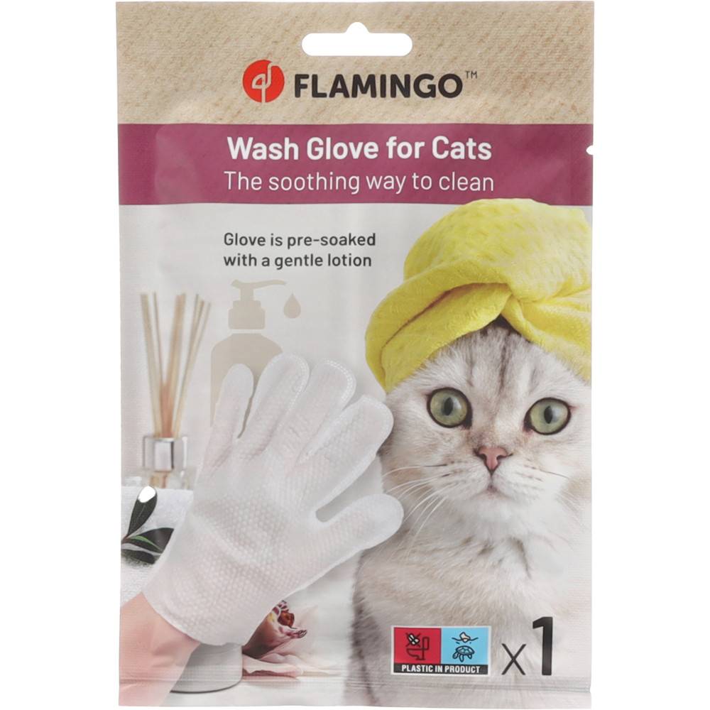 Gant de toilette Propy  imbibé pour chat - Image 1