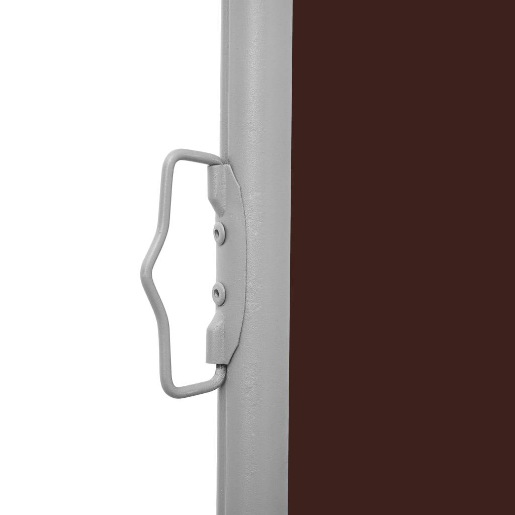 Helloshop26 - Auvent latéral rétractable de patio 140 x 600 cm marron - Image 3