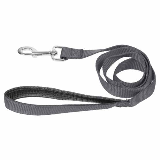 Laisse Chien Confort "Essentiel" 120cm Anthracite