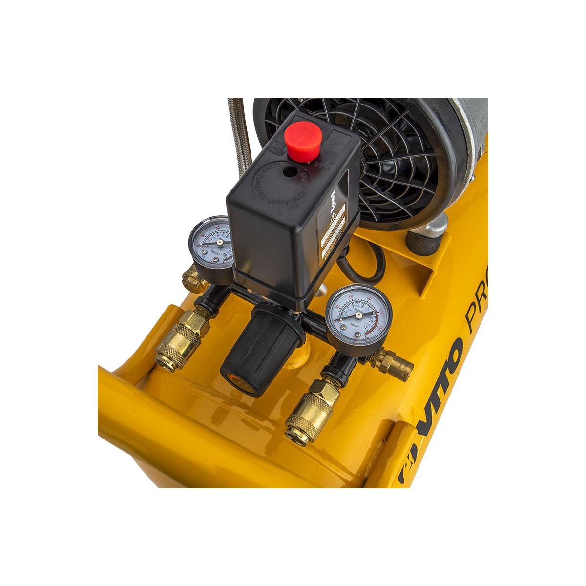 Compresseur d'air Silencieux 50 Litres 1.5 CV 1100W 8 bar VITO - Image 4