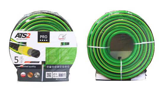 Jardibric - Jardibric - Tuyau d’Arrosage PRO 5 Couches Ø 15 mm 50 m - 30 Bars - Guipé Tricoté - Anti-UV et Anti-Algues - Image 5