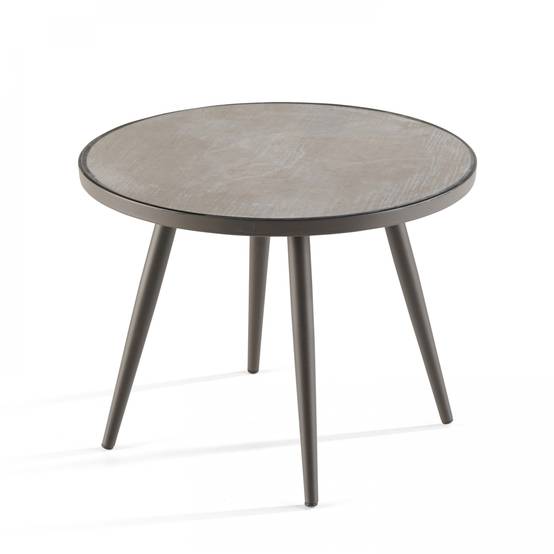 Oviala - Table basse ronde de jardin plateau en céramique Tivoli - Oviala - Image 1