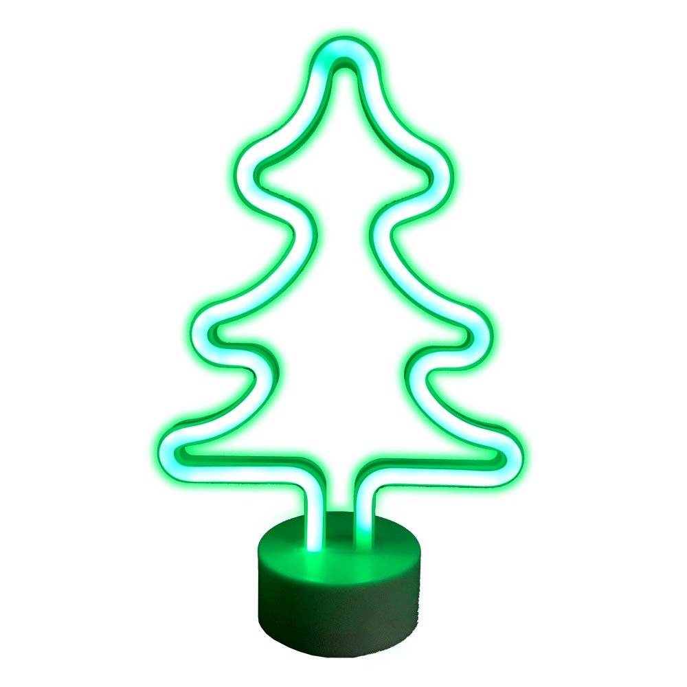 Sans Marque - Petit sapin lumineux vert à poser - Image 1