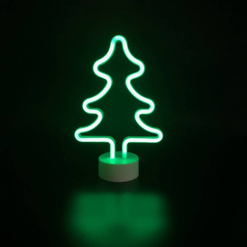 Sans Marque - Petit sapin lumineux vert à poser - Image 2