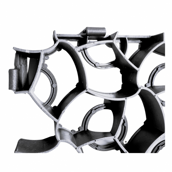 Dalle alvéolée Gazon ou Gravier - Ecolat- 80 x 60 x 4 cm - Gris anthracite - ECOO - Image 6