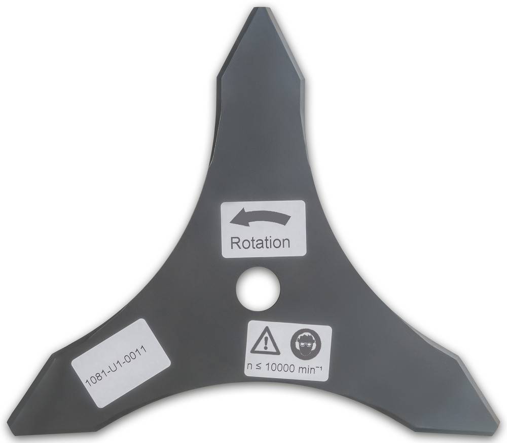 Arnold - Lame de coupe pour débroussailleuse 255 mm, 3 dents, TC Ø 20,0 mm, 3,0 mm Arnold