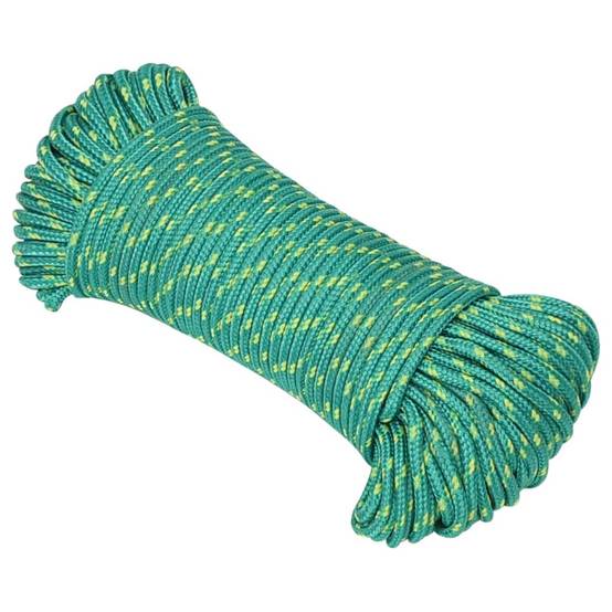 Corde de bateau Vert 4 mm 25 m Polypropylène Maison Chic - Image 1