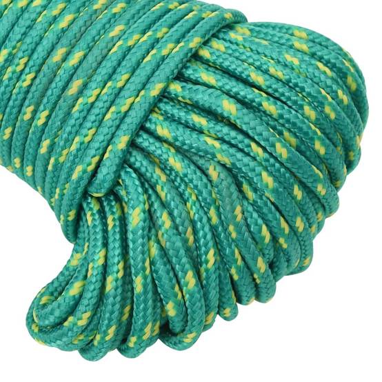 Corde de bateau Vert 4 mm 25 m Polypropylène Maison Chic - Image 4