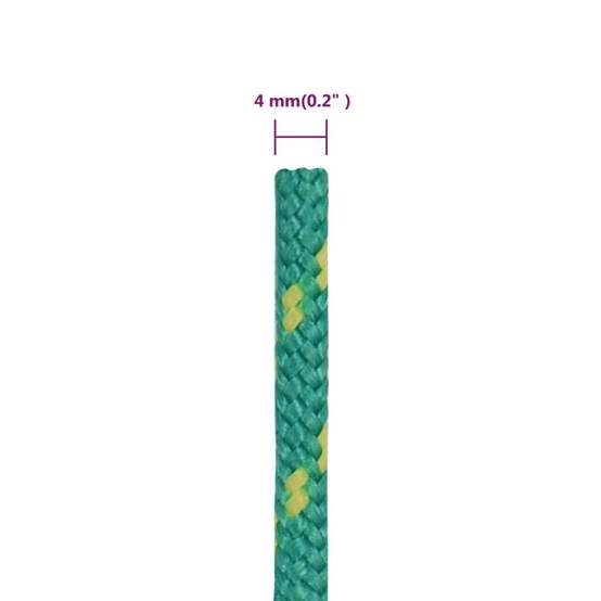 Corde de bateau Vert 4 mm 25 m Polypropylène Maison Chic - Image 6