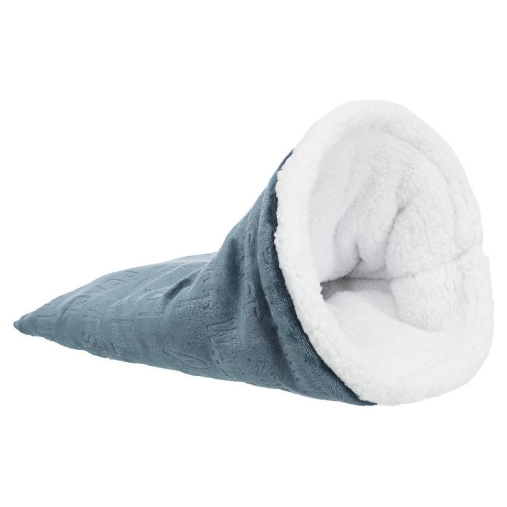 Trixie - Sac douillet PAUL ø 40 x 60 cm couleur blanc et bleu. pour chat. - Image 2