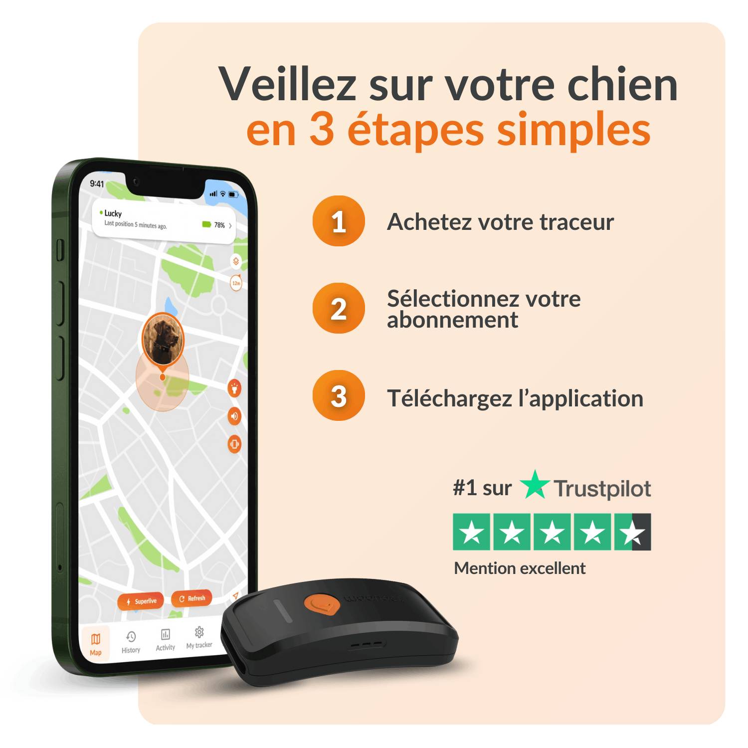 Weenect - Weenect XT - Traceur GPS pour chien - Image 7