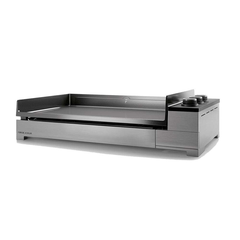 Forge Adour - Plancha à gaz Premium 75 - Inox - Image 1