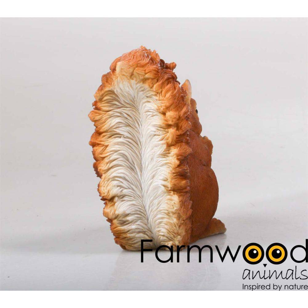 Farmwood Animals - Ecureuil rigolo en résine Champignon - Image 4