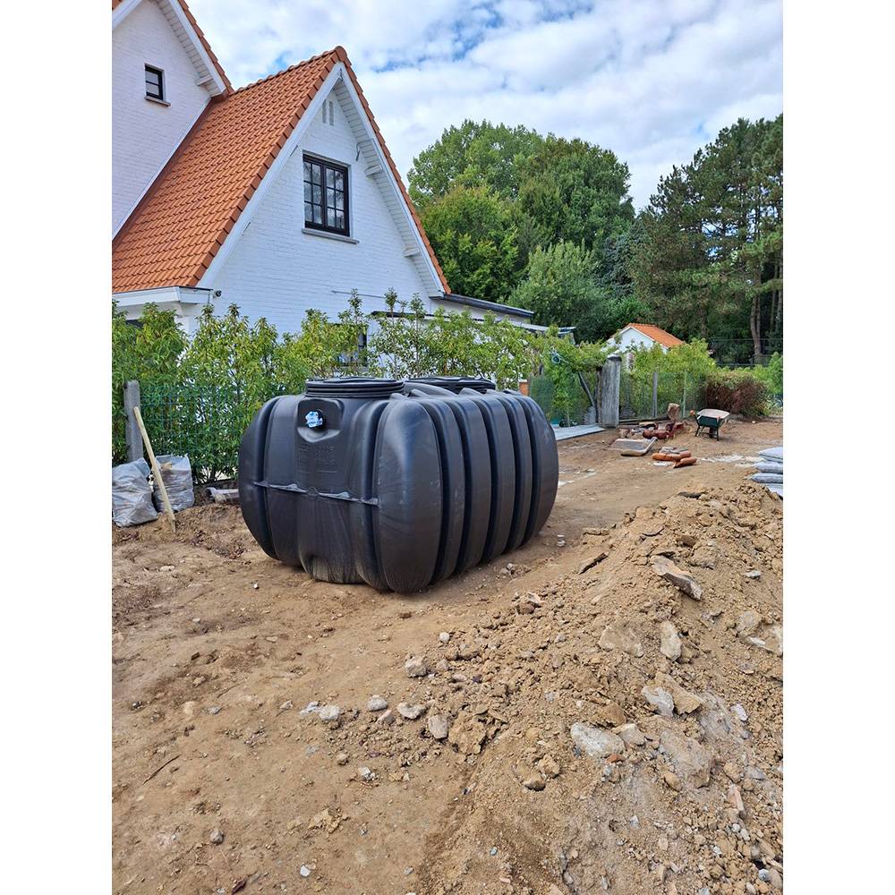 Cuve de stockage d'eau enterrée horinzontale 4000l - Image 3