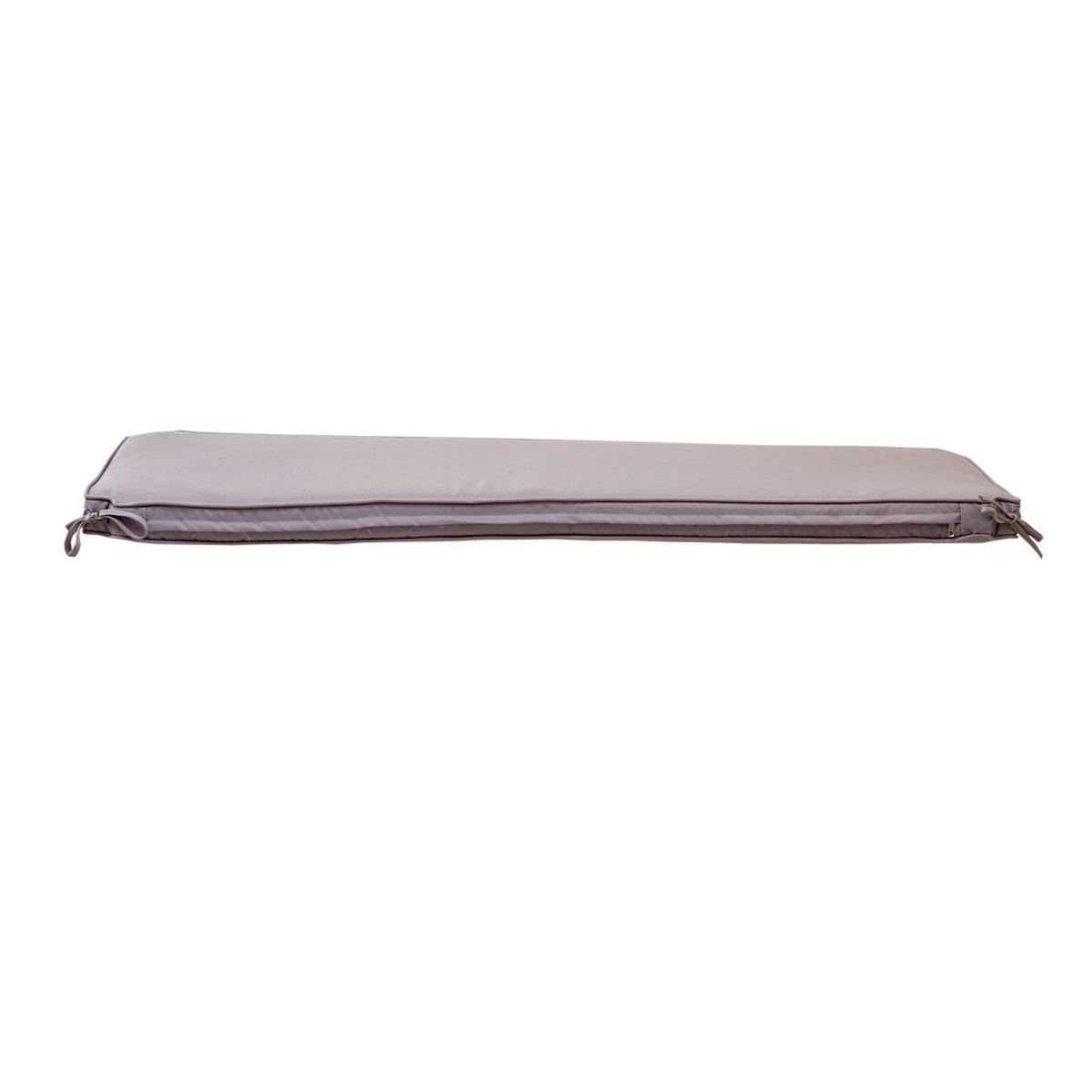 Teck'Attitude - Coussin taupe pour banc 130 cm - TECK'Attitude - Image 1