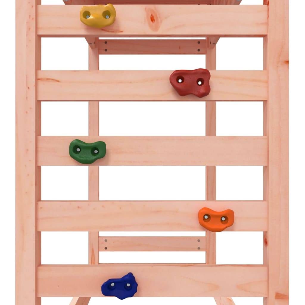 Helloshop26 - Aire de jeux d'extérieur balançoires toboggan portiques robuste jeux jardin 276 x 64 x 264 cm bois massif de douglas - Image 8