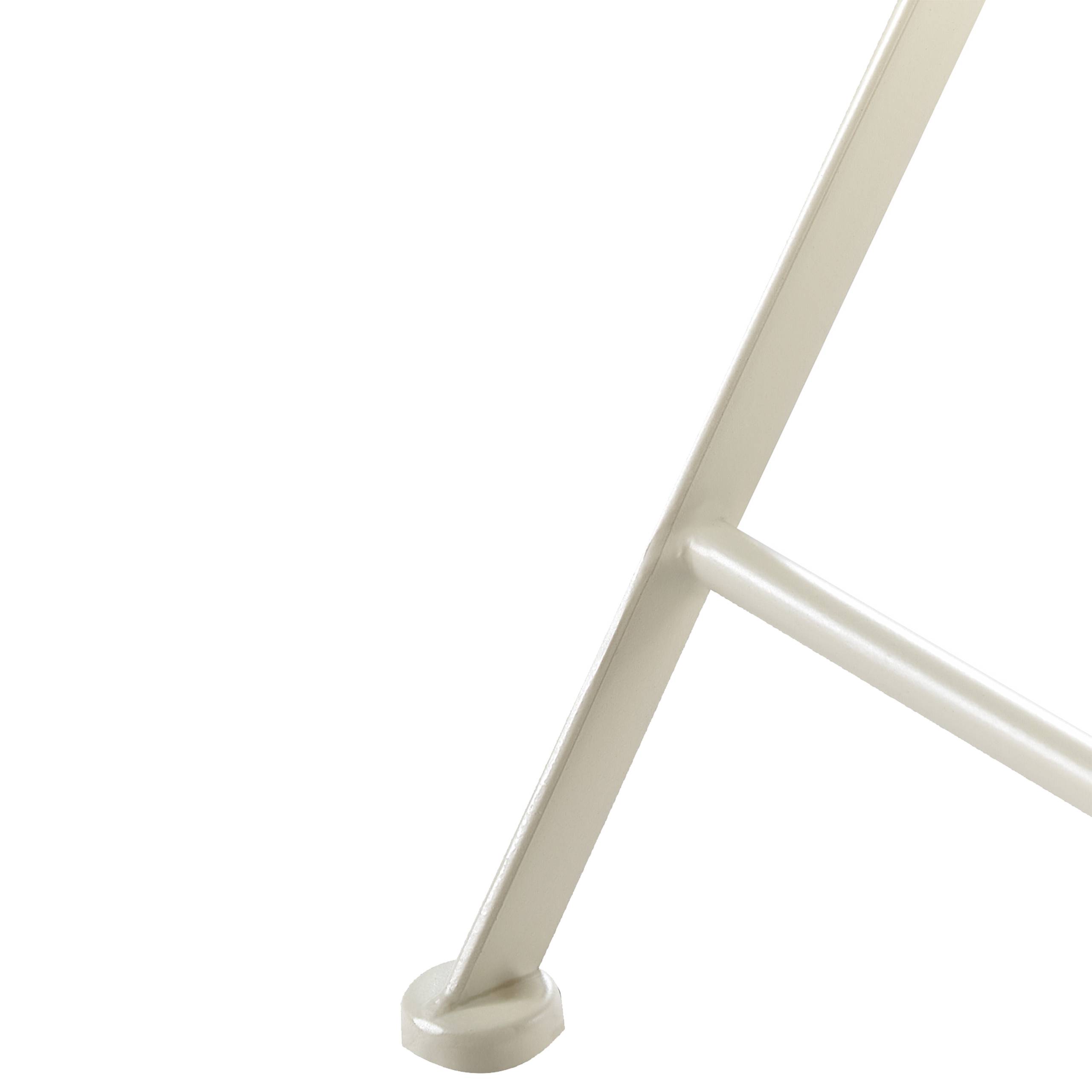 Beliani - Chaise de jardin Métal Blanc SPELLO - Beliani - Image 10