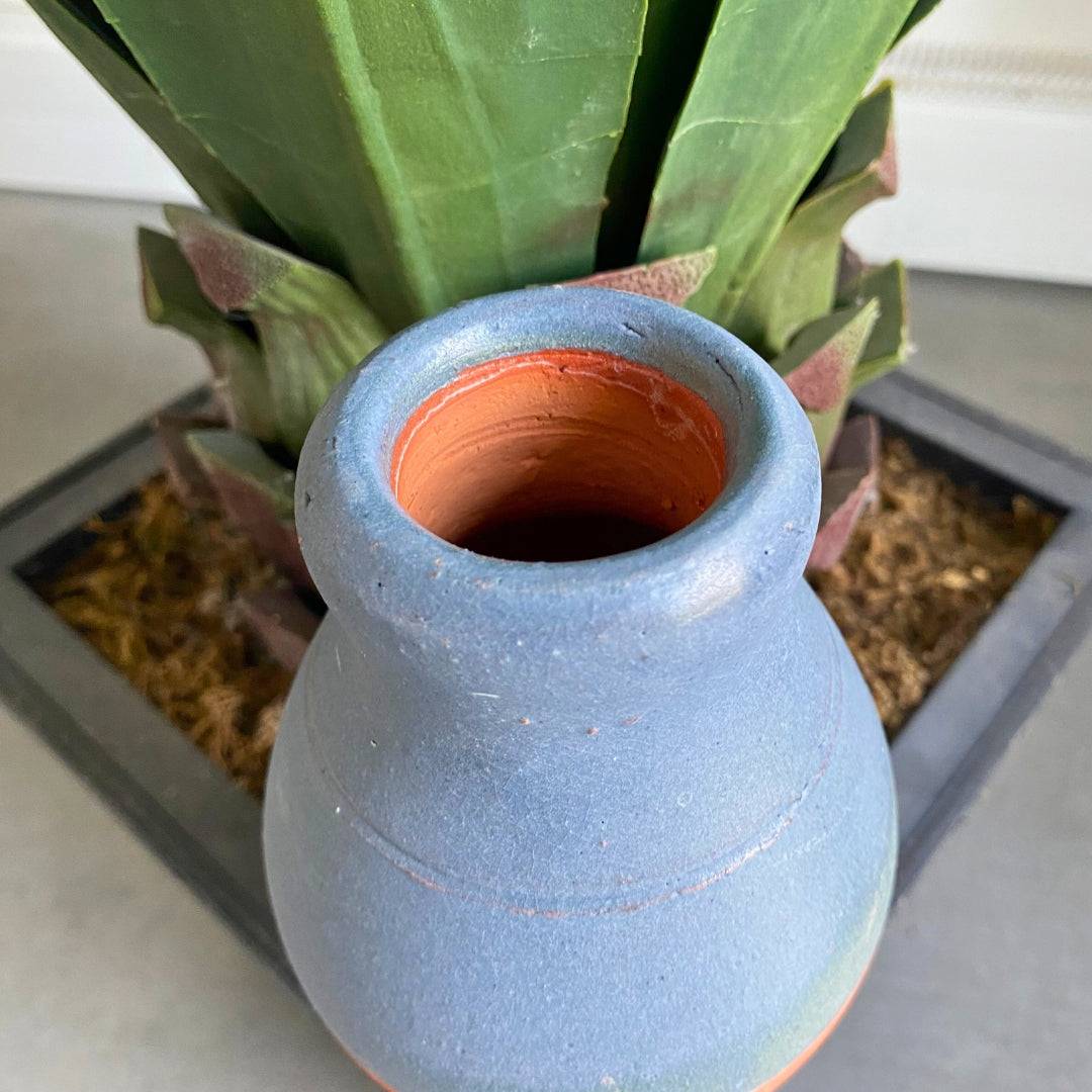 Ollas à planter 0,5 L - Bleu émaillée - Mes Courses En Vrac - Image 8
