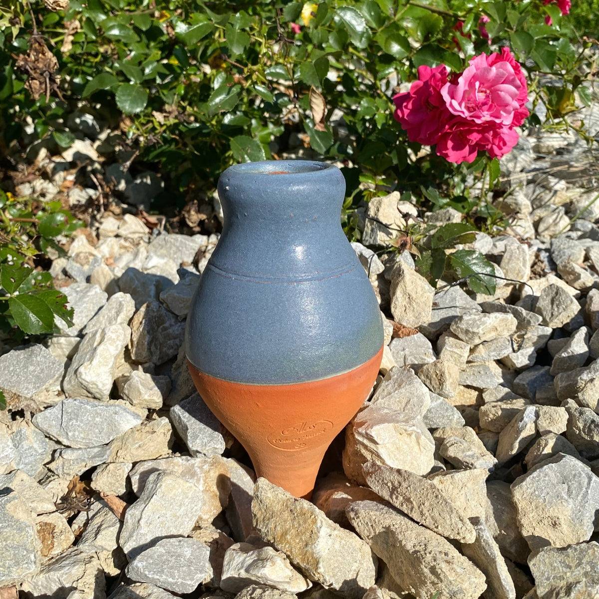 Ollas à planter 0,5 L - Bleu émaillée - Mes Courses En Vrac - Image 3