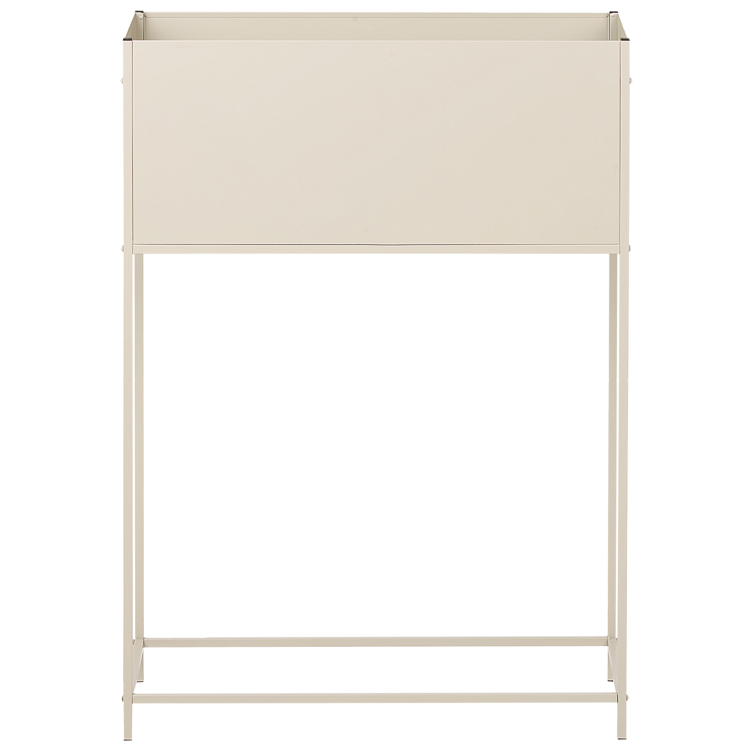 Cache-pot d'intérieur Métal Beige TAPIEN - Beliani - Image 1