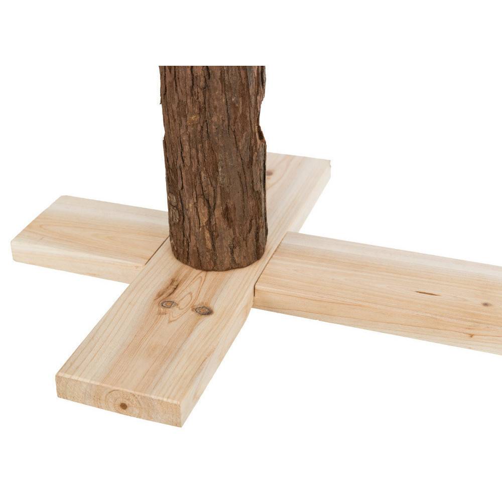 Trixie - Duo tronc d'arbre pour aliments 53 x 34 x 25 cm pour lapins - Image 6