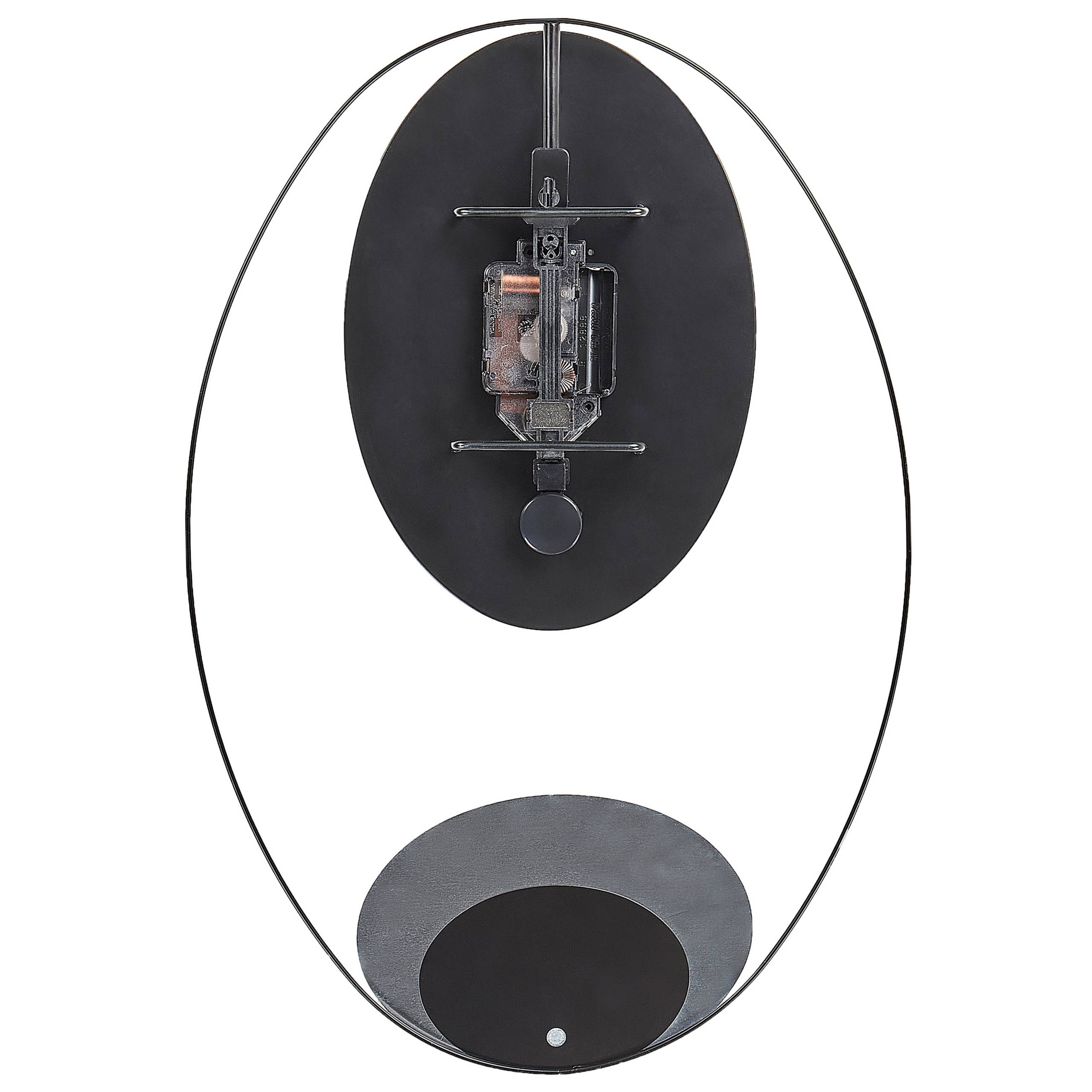 Beliani - Horloge murale Acier Noir MANIGOD - 32x4x45- Beliani - Image 4