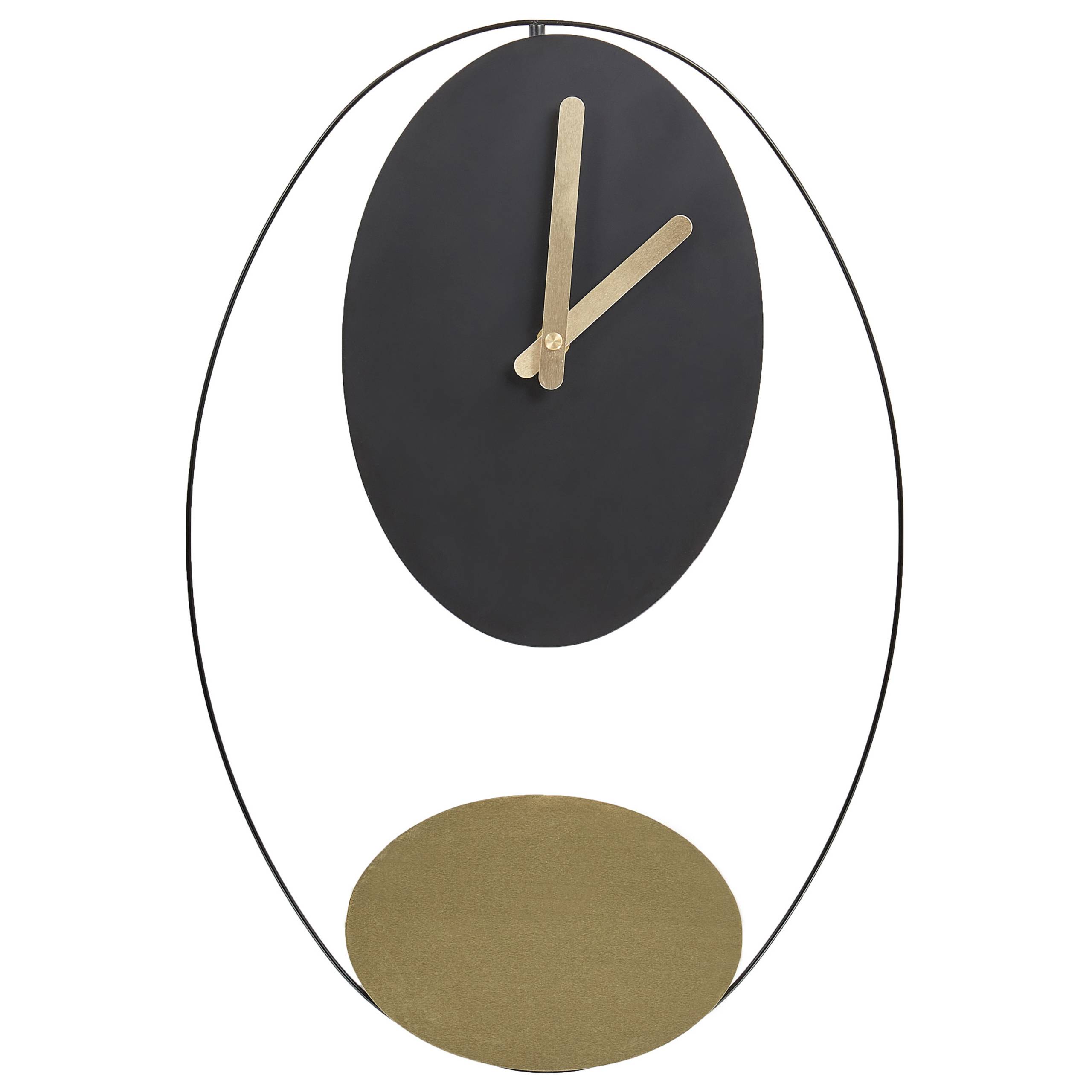 Beliani - Horloge murale Acier Noir MANIGOD - 32x4x45- Beliani - Image 2