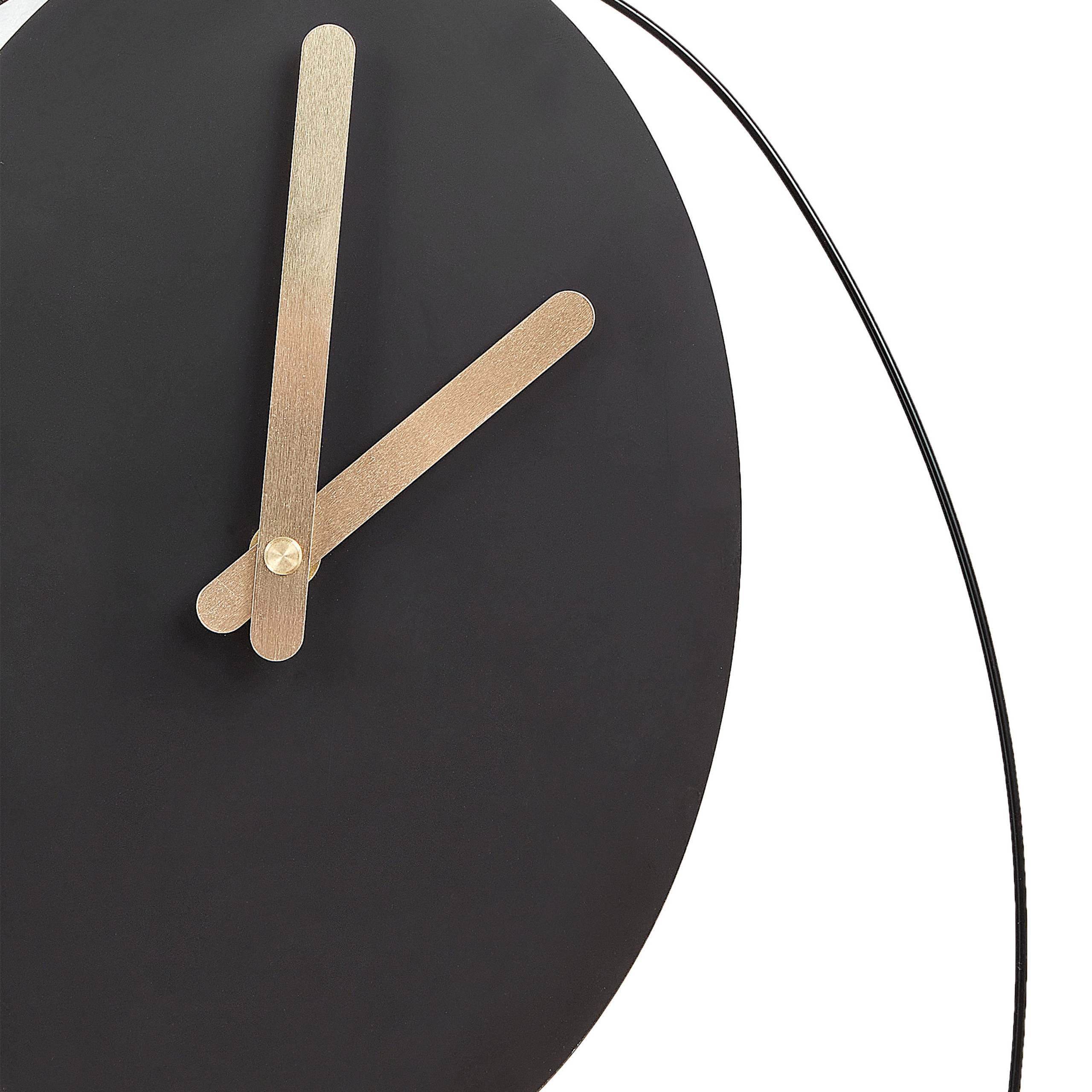 Beliani - Horloge murale Acier Noir MANIGOD - 32x4x45- Beliani - Image 5