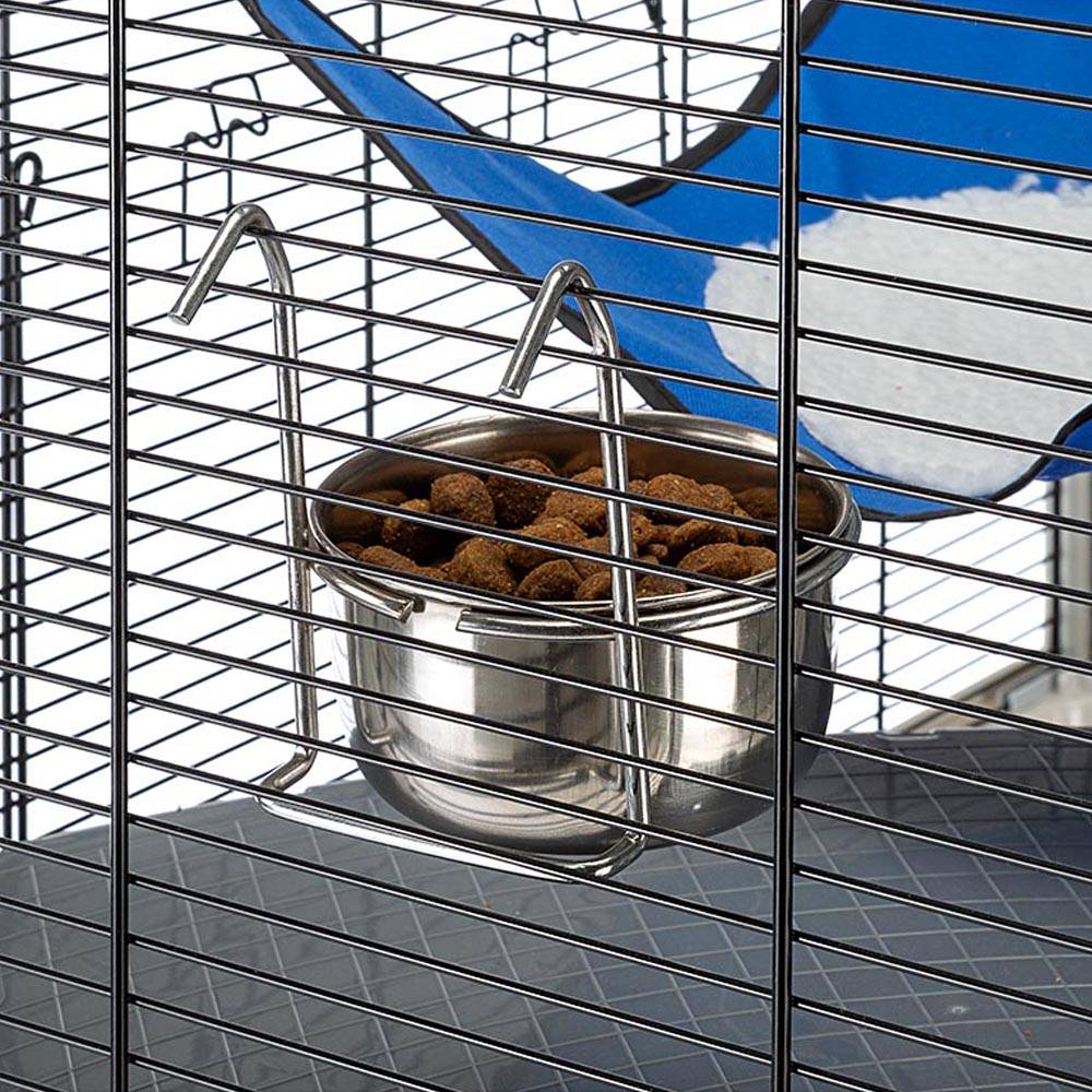 Ferplast - Ferplast Cage confortable pour fûrets et rats FURAT, strucutre à plusieurs niveaux avec accessoires inclus, angles renforcés, vernis métal et - Image 4