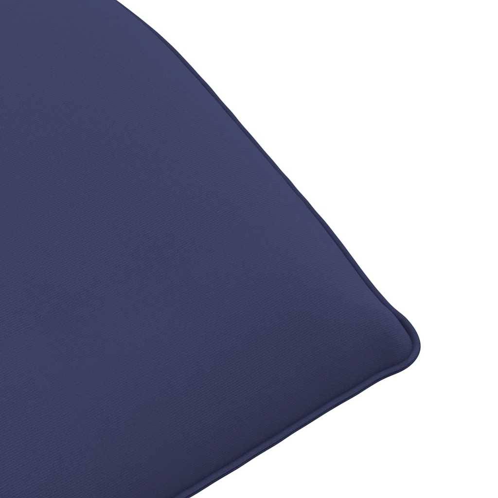 Vidaxl - Transat pliant bleu marine 175 x 54 x 8,5 cm tissu Oxford vidaXL 4019768 - Image 3