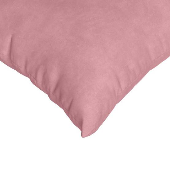 Set de 2 Coussins Rectangulaires Velours Côtelé Housse Amovible pour Décoration Rose 50x30 cm – ComfortXL Outdoor Living - Image 7