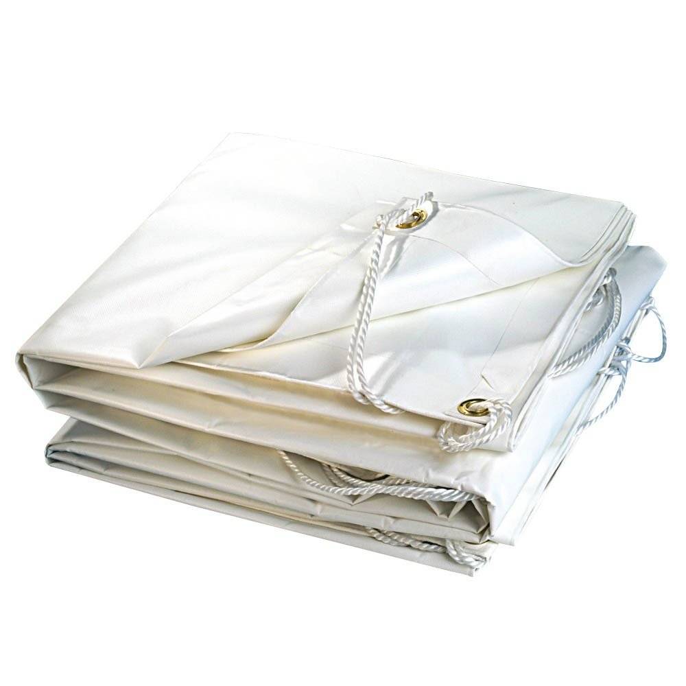 Bâche PVC premium blanche 300g/m2 3 x 5 Blanc - Image 1