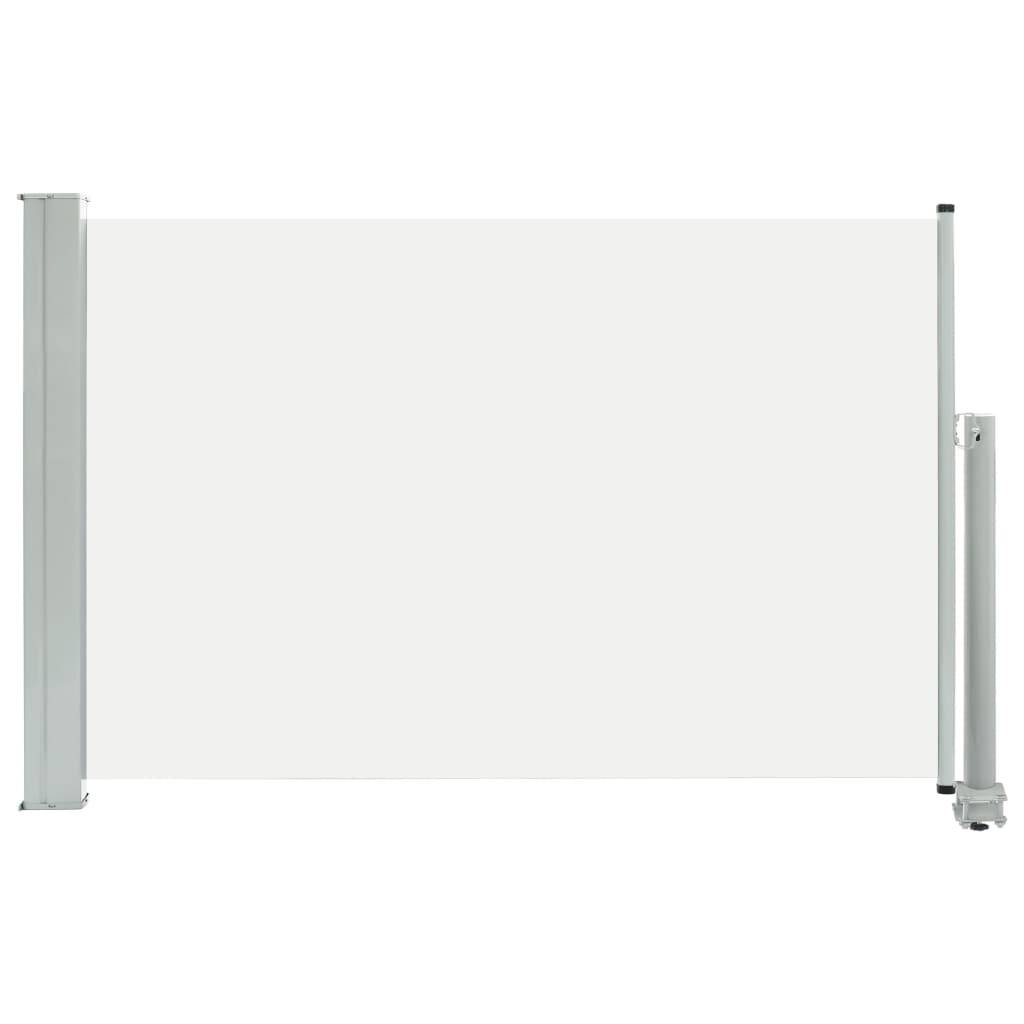 Helloshop26 - Auvent latéral rétractable de patio 60 x 300 cm crème - Image 1
