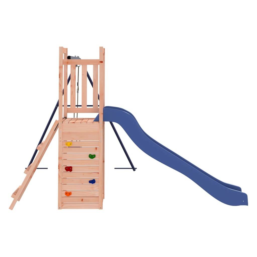 Helloshop26 - Aire de jeux d'extérieur balançoires toboggan portiques robuste jeux jardin 237 x 321 x 169 cm bois massif de douglas - Image 3