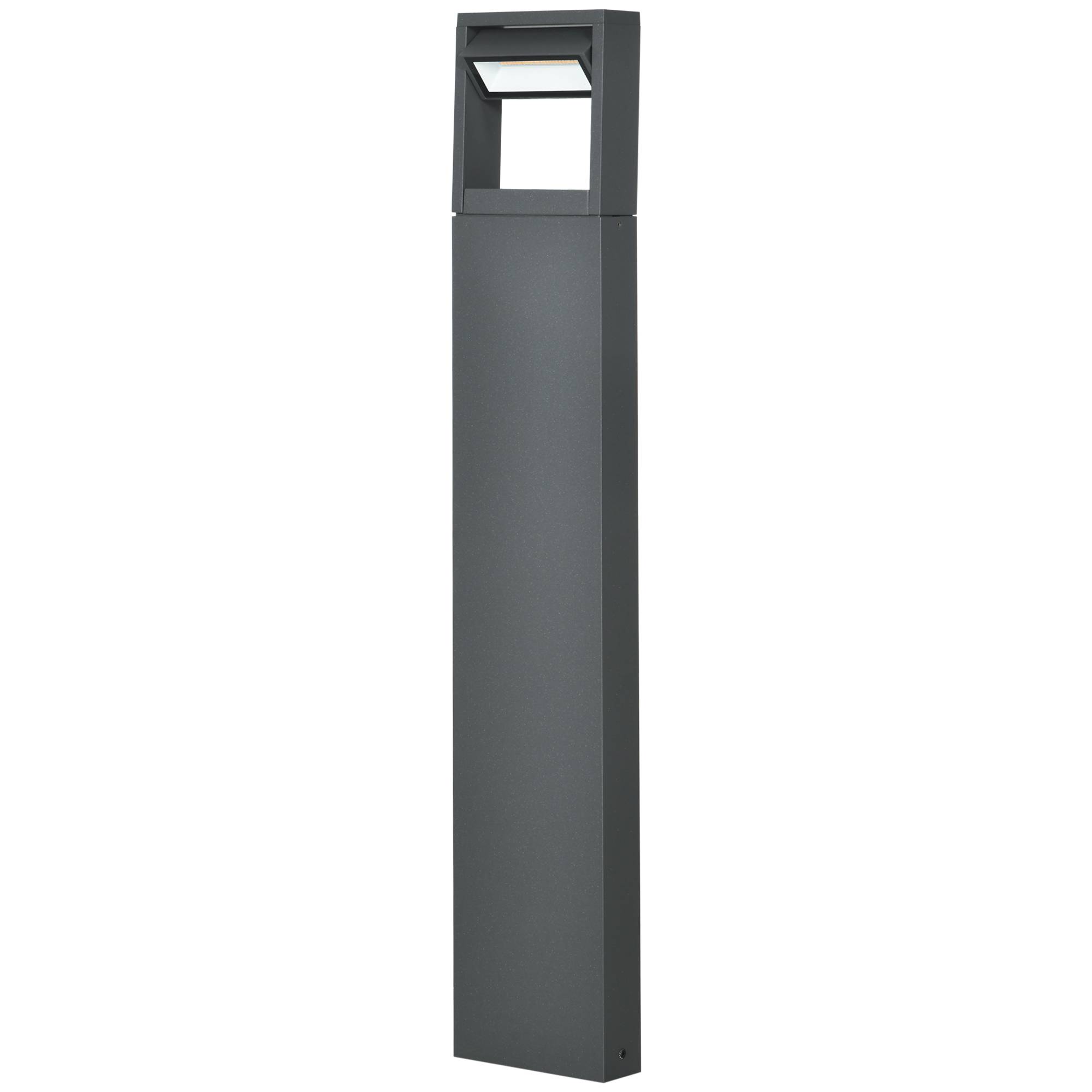 PANGIVO - Borne de jardin LED aluminium gris foncé 16 x 5 x 90 cm - PANGIVO - Image 2