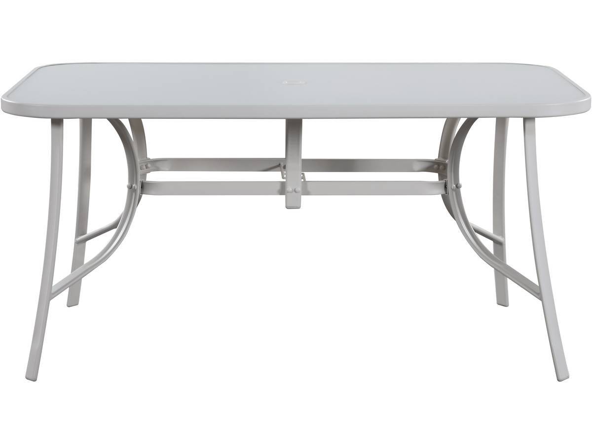 Table Et Chaises De Jardin En Textilène "cordoba" - Phoenix -  6 Places - Taupe -habitat Et Jardin - Image 4