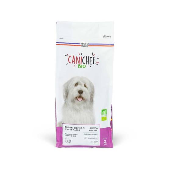 Canichef - CROQUETTES BIO CHIEN ADULTE SENIOR - CANICHEF 2 kg - Image 1