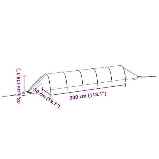 Lot de 4 Tunnels de Forçage Acier et Filet PE pour Potager Protection Cultures - ComfortXL Outdoor Living - Image 10