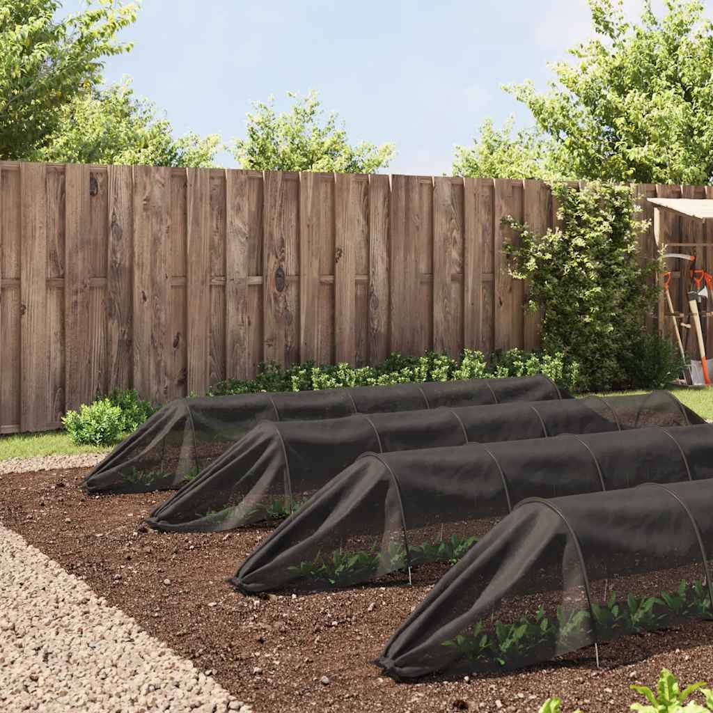 Lot de 4 Tunnels de Forçage Acier et Filet PE pour Potager Protection Cultures - ComfortXL Outdoor Living - Image 3