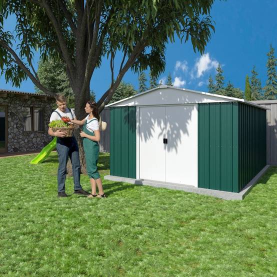 Yardmaster - Abri de jardin métal 12,00m² 1013GEYZ Yardmaster - Image 10